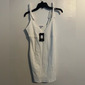 White Fashion Nova dress New with tags